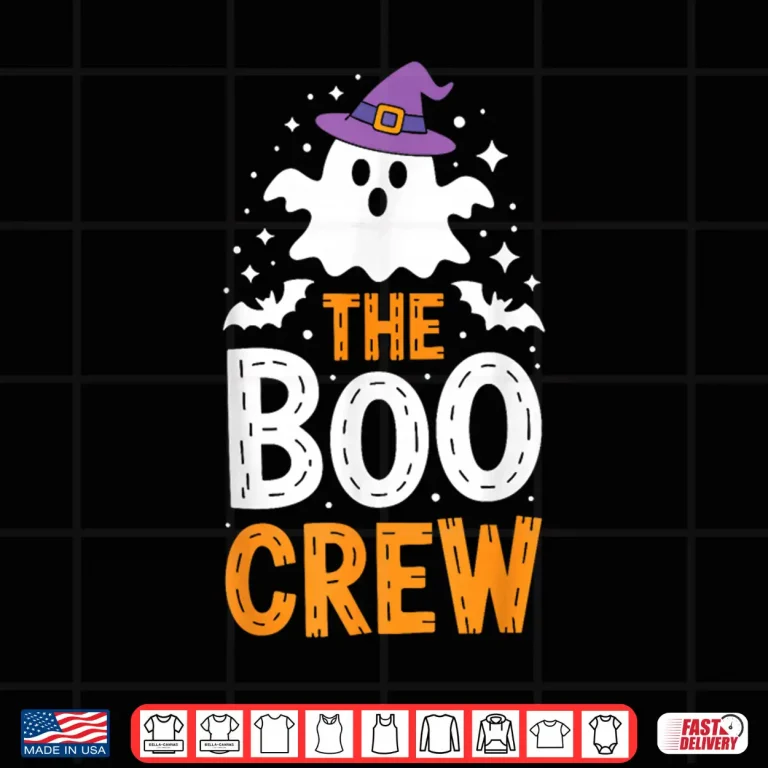 Design The Boo Crew Shirt Matching Halloween Costume Shirt