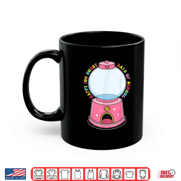 Mug 100 Days Of School Gumball Machine Empty Diy Project Blank Shirt