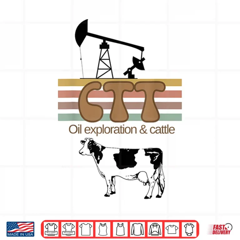 Design Ctt Oil Exploration And Cattle Oilman Cattleman Lifestyle Shirt