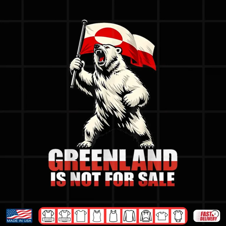 Design Greenland Not For Sale Bear Greenland Denmark Shirt