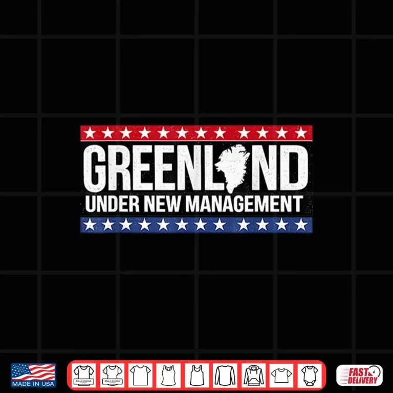 Design Greenlands Usa Under New Management Political Memes 2026 Shirt