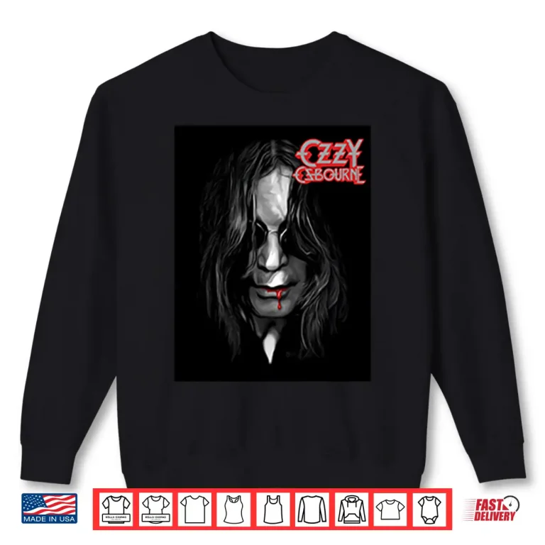 Sweatshirt Face Of Madness Ozzy Osbourne Shirt
