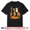 Giraffe Boo Mummy Witch Halloween Shirt