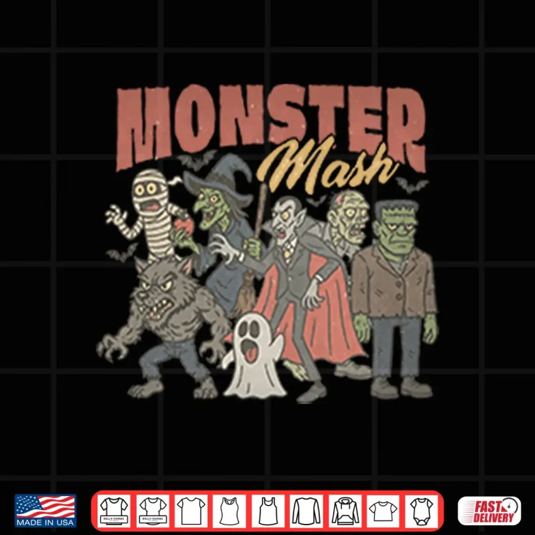 Design Monster Mash Halloween Shirt