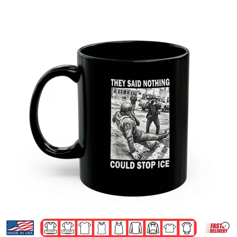 Mug Ice Slipping On Ice Funny Shirt Shirt