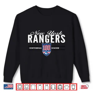 Sweatshirt New York Rangers Centennial 100 Seasons Shirt