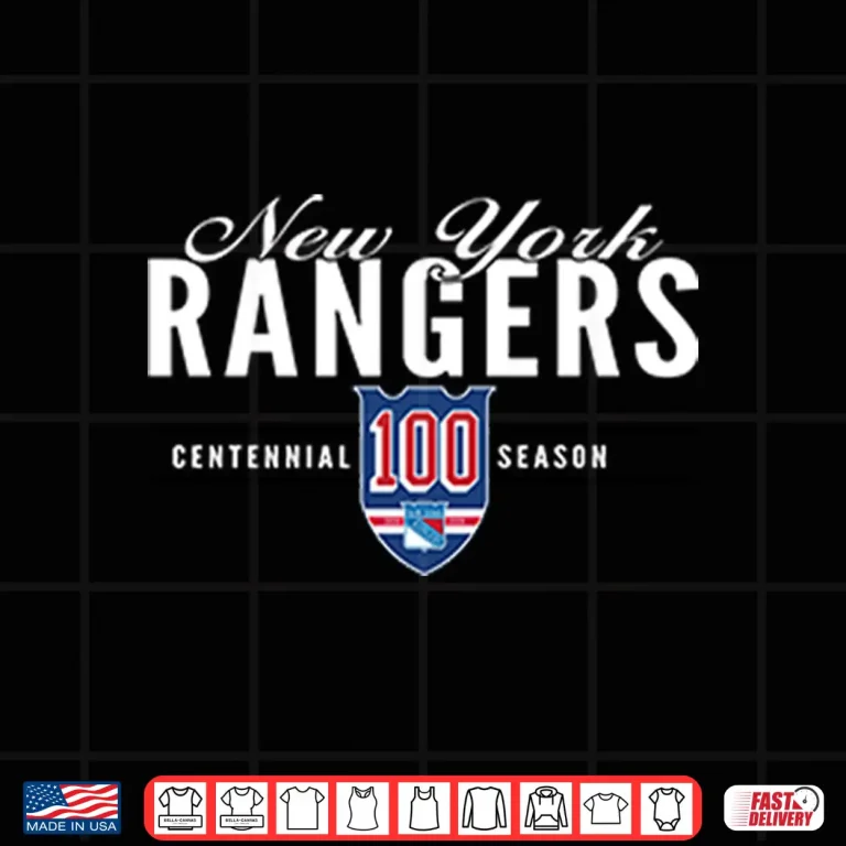 Design New York Rangers Centennial 100 Seasons Shirt