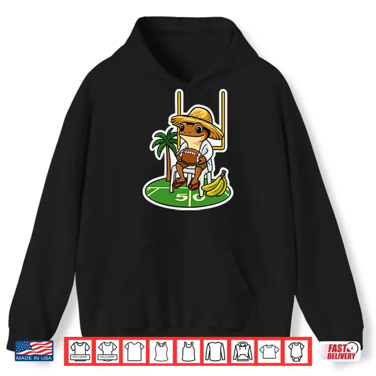 Hoodie Puerto Rico Pride Cute Coqui Jibaro Football Game Shirt
