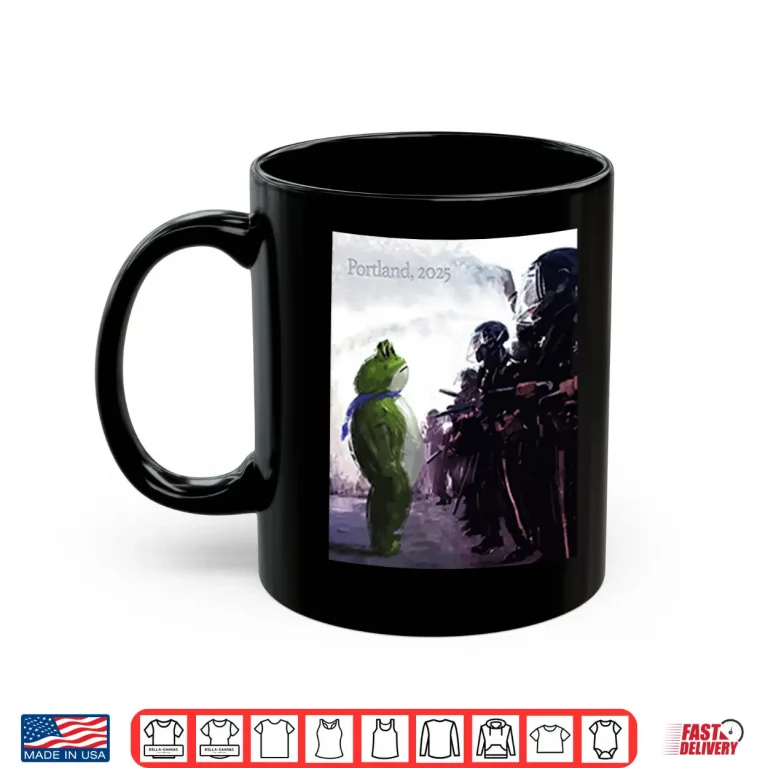 Mug Resist Portland Frog I Stand With Frog Shirt