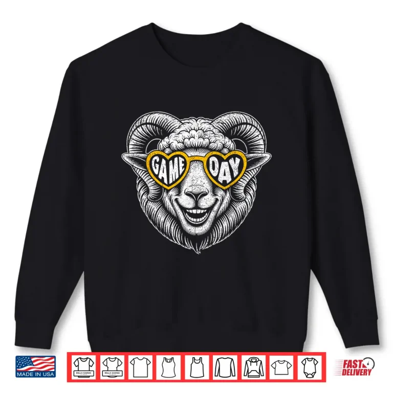 Sweatshirt Vintage Game Day Ram Shirt