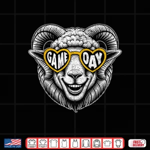 Design Vintage Game Day Ram Shirt