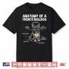 Anatomy Of A French Bulldog Frenchie Lover Funny Shirt