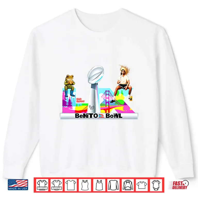 Benito Bowl Bad Bunny Shirt 2 Sweatshirt Benito Bowl Bad Bunny Shirt