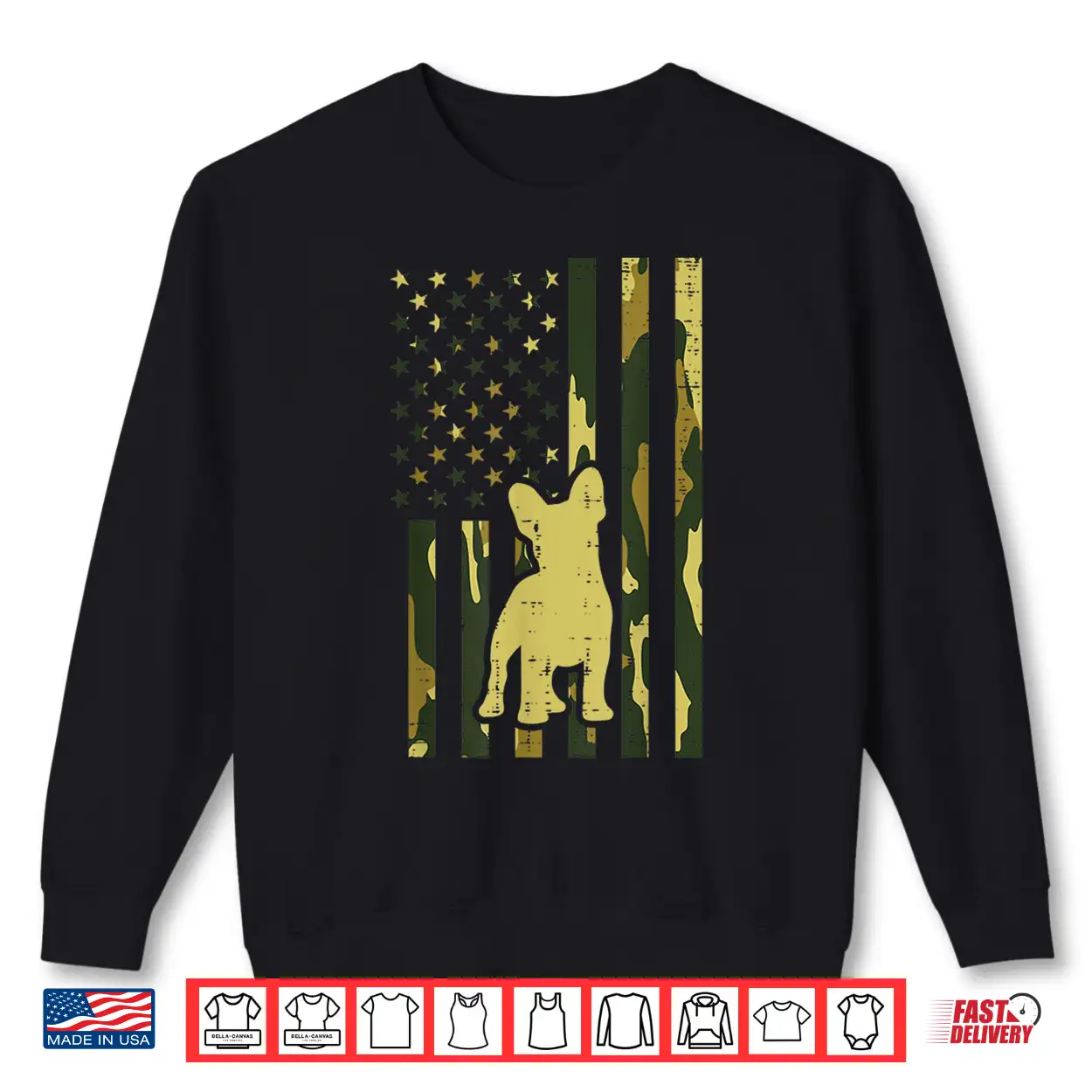 Camo Us Flag French Bulldog Frenchie Patriot Dog Lover Gift Shirt Camo Us Flag French Bulldog Frenchie Patriot Dog Lover Gift Shirt