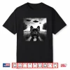 French Bulldog Funny Graphic Selfie With Ufos Weird Aliens Shirt