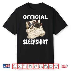French Bulldog Official Sleepshirt Pajamas Nightgown Shirt