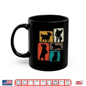 Frenchie Vintage Collage French Bulldog Dad Mom Dog Lover Shirt 3 Mug Frenchie Vintage Collage French Bulldog Dad Mom Dog Lover Shirt