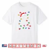 Funny French Bulldog Dog Tree Christmas Lights Xmas Shirt