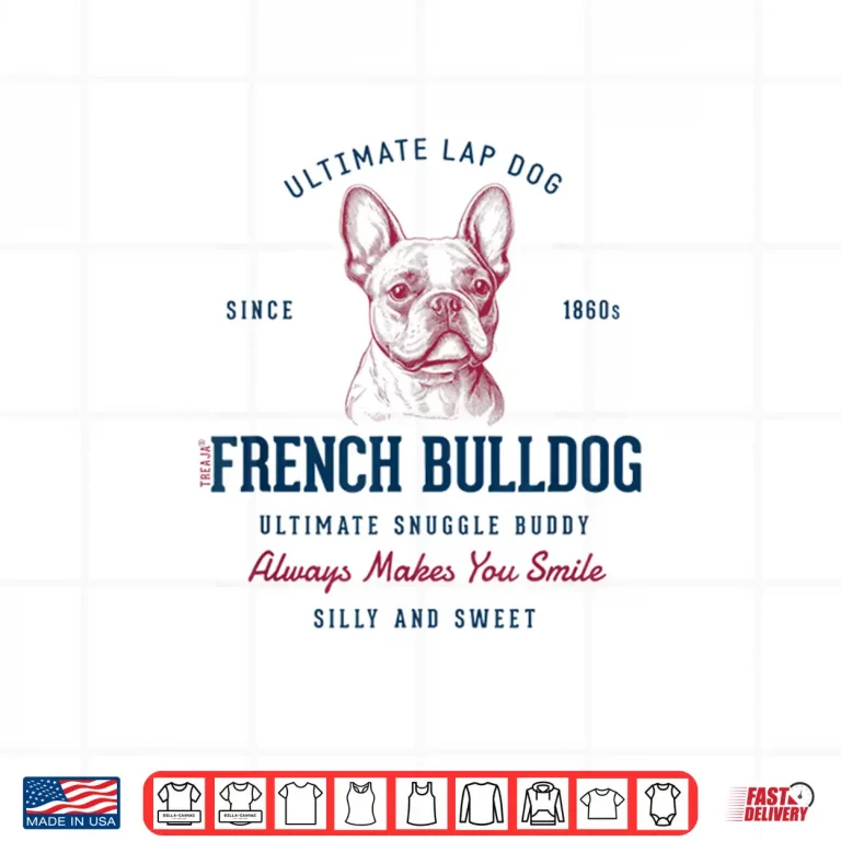 Design Retro Styled Vintage French Bulldog Shirt