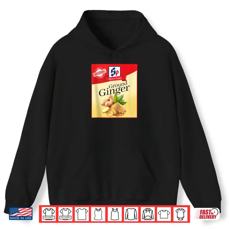 Hoodie Ground Ginger Condiment Costume Holiday Spice Group Costumes Shirt