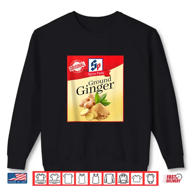 Sweatshirt Ground Ginger Condiment Costume Holiday Spice Group Costumes Shirt