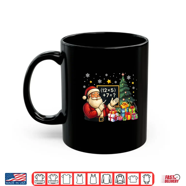 67 Teacher Santa Christmas Six Seven Meme Brainrot Math Xmas Shirt 3 Mug 67 Teacher Santa Christmas Six Seven Meme Brainrot Math Xmas Shirt 1
