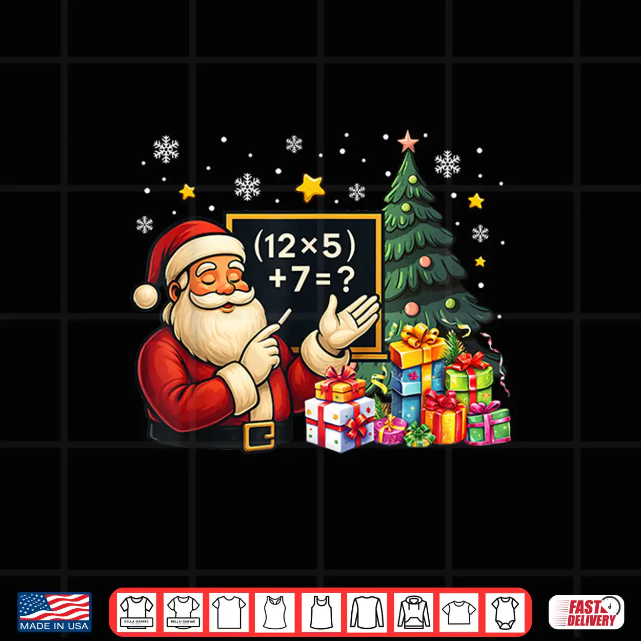 67 Teacher Santa Christmas Six Seven Meme Brainrot Math Xmas Shirt 67 Teacher Santa Christmas Six Seven Meme Brainrot Math Xmas Shirt