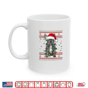 Dog Christmas French Bulldog Christmas Lights Ugly Sweater Shirt 3 Mug Dog Christmas French Bulldog Christmas Lights Ugly Sweater Shirt
