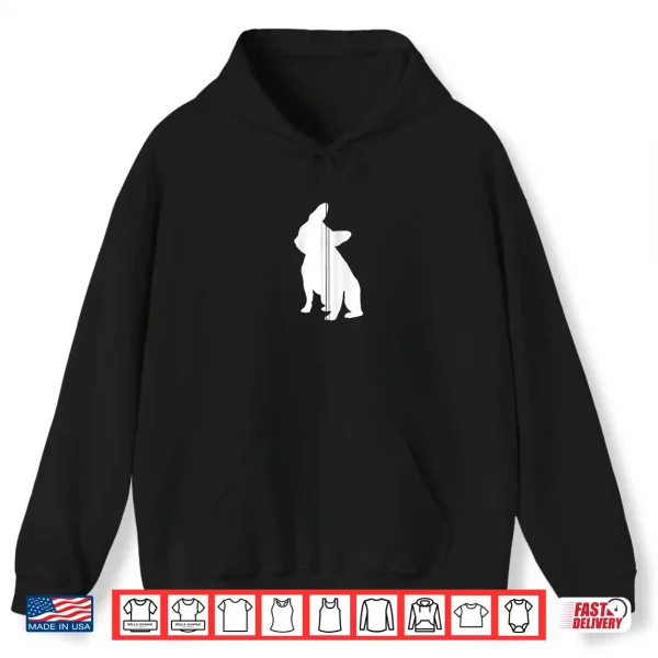 Hoodie French Bulldog Head Tilt Apparel Shirt