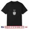 Frenchie French Bulldog Chest Pocket Long Sleeve Shirt