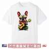 Hawaiian French Bulldog & Pineapple Ukulele Summer Vacation Shirt