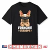 Mens French Bulldog Grandpa Frenchie Dog Shirt