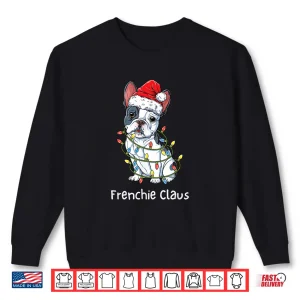 Sweatshirt Santa French Bulldog Xmas Pajamas Funny Frenchie Christmas Shirt