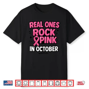 In October We Wear Pink Breast Cancer Shirt