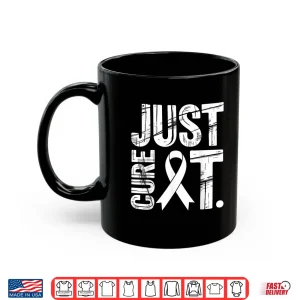 Mug Just Cure It Pink Ribbon Breast Cancer Awareness Shirt