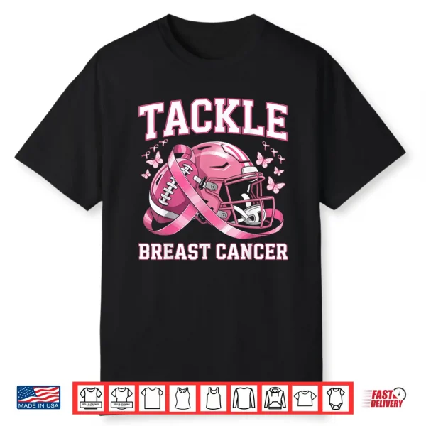 Tackle Breast Cancer Awareness American Football Shirt