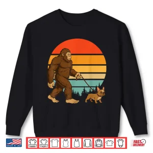 Sweatshirt Bigfoot French Bulldog Retro Frenchie Shirt