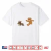 Dog Mom Shirt Gingerbread Chasing French Bulldog Christmas Shirt