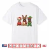 French Bulldog Christmas Lights Reindeer Santa Dog Lovers Long Sleeve Shirt