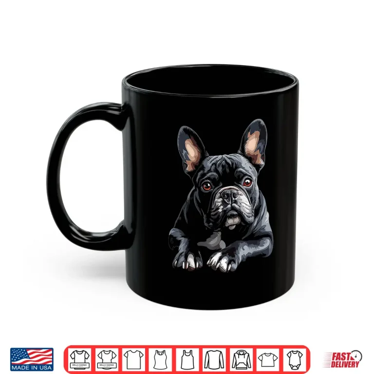 French Bulldog Dog Motif Pet Illustration French Bulldog Shirt 3 Mug French Bulldog Dog Motif Pet Illustration French Bulldog Shirt