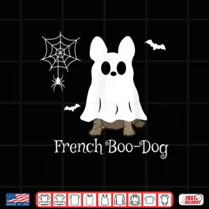 Design French Bulldog Halloween French Boo Dog Dog Gift Tee Shirt