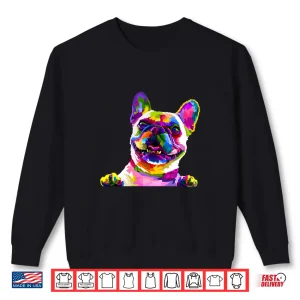 Sweatshirt Frenchie French Bulldog Pop Art Portrait Bouledogue Shirt