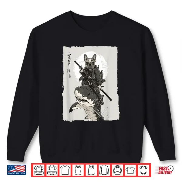 Samurai French Bulldog Dog Lover Vintage Mens Graphic Shirt 2 Sweatshirt Samurai French Bulldog Dog Lover Vintage Mens Graphic Shirt