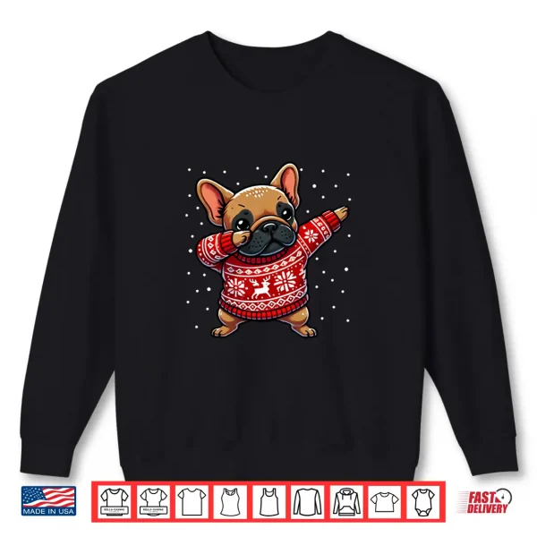 Sweatshirt Christmas French Bulldog Funny Frenchie Ugly Christmas Shirt