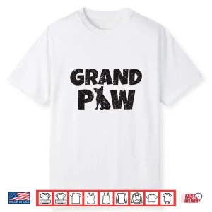 Dog Grandpa French Bulldog Grand Paw T Shirt Lovers Grandpaw