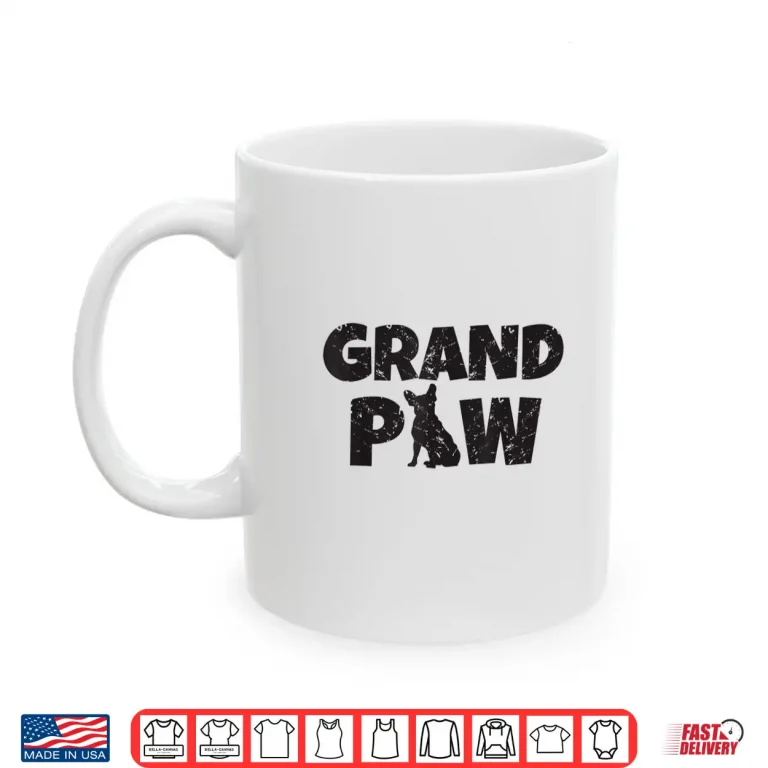 Dog Grandpa French Bulldog Grand Paw T Shirt Lovers Grandpaw 3 Mug Dog Grandpa French Bulldog Grand Paw T Shirt Lovers Grandpaw