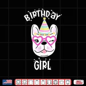 Design French Bulldog Frenchie Celebration Party Theme Shirt