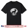 Frenchie Moon Vintage French Bulldog Lover Men Women Kids Shirt
