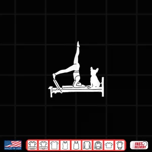 Design Funny Reformer Pilates With French Bulldog Men Women Shirt