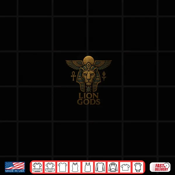 Design Lion Gods Music Long Sleeve Shirt